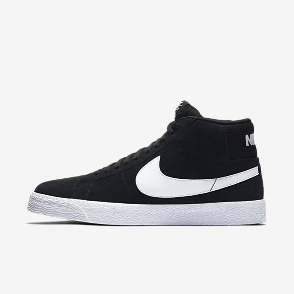 Mens black nike skate shoes store